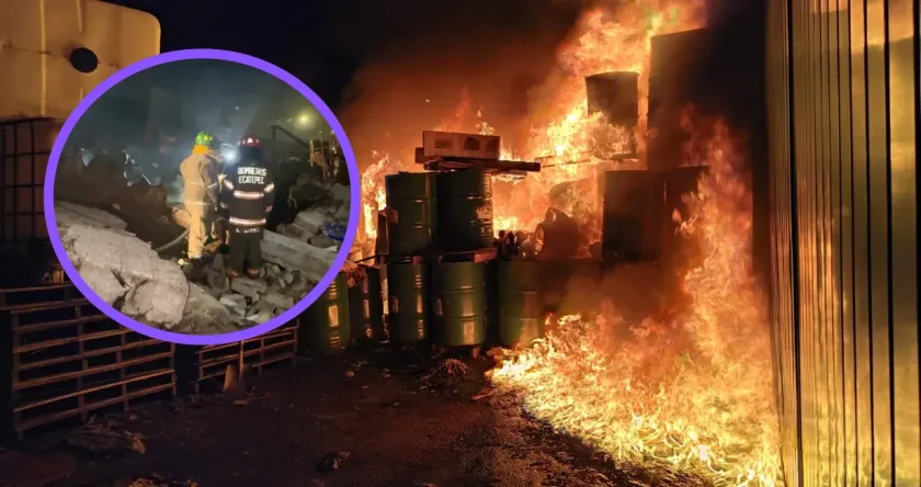 Voraz incendio en Ecatepec deja viviendas dañadas y evacuados