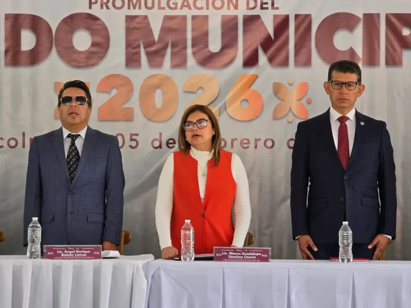 Acolman avanza en legalidad y paz social con la promulgación del Bando Municipal 2026