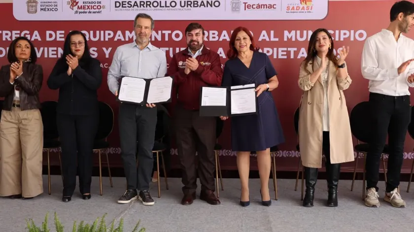 Viviendas, escuelas y áreas verdes transforman Paseos del Bosque II en Tecámac