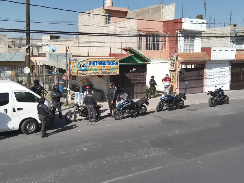 Tecámac reporta 552 detenciones en 45 días