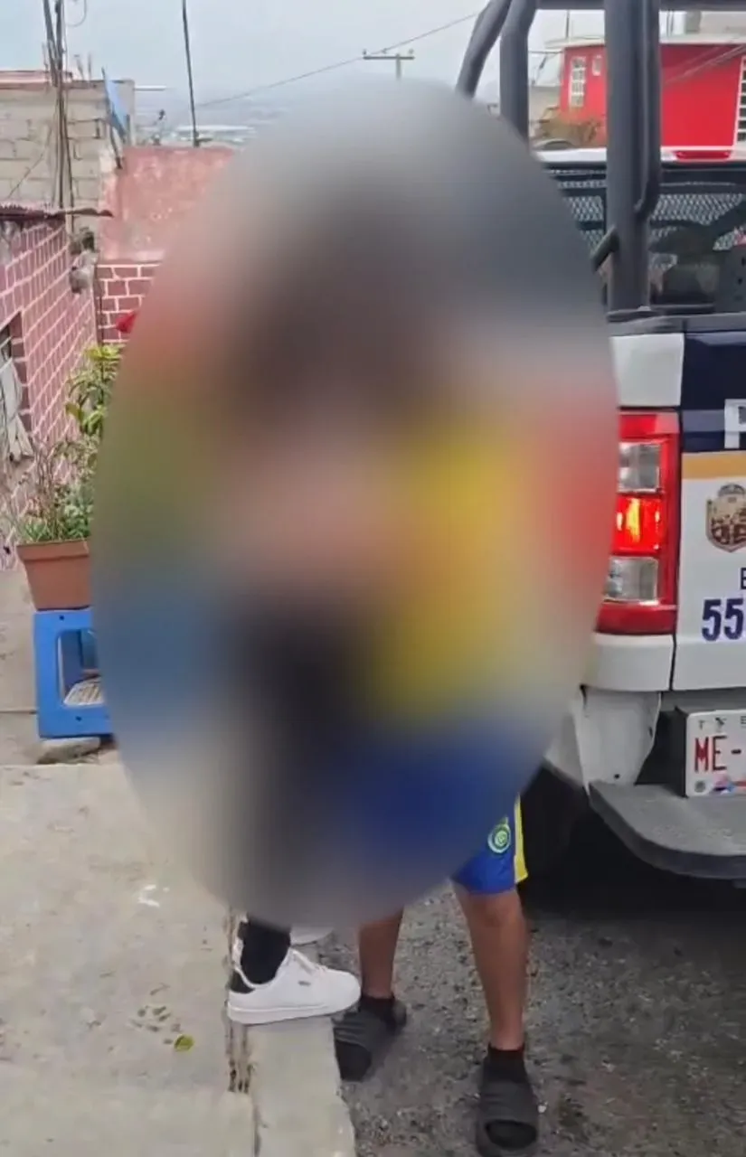 Niño de 11 años sigue instrucciones de extorsionadores y es rescatado en Ecatepec
