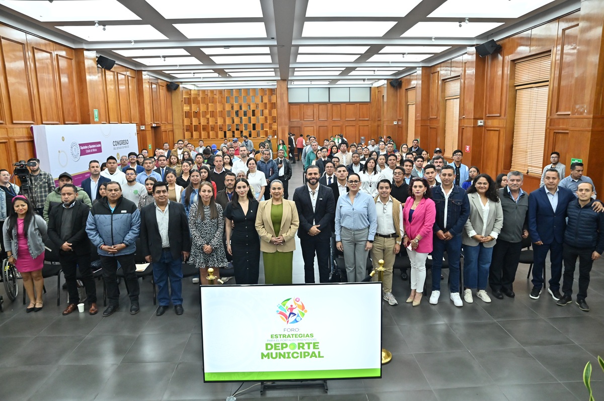 Buscan reforma constitucional para reconocer derecho humano a la activación física en Edomex
