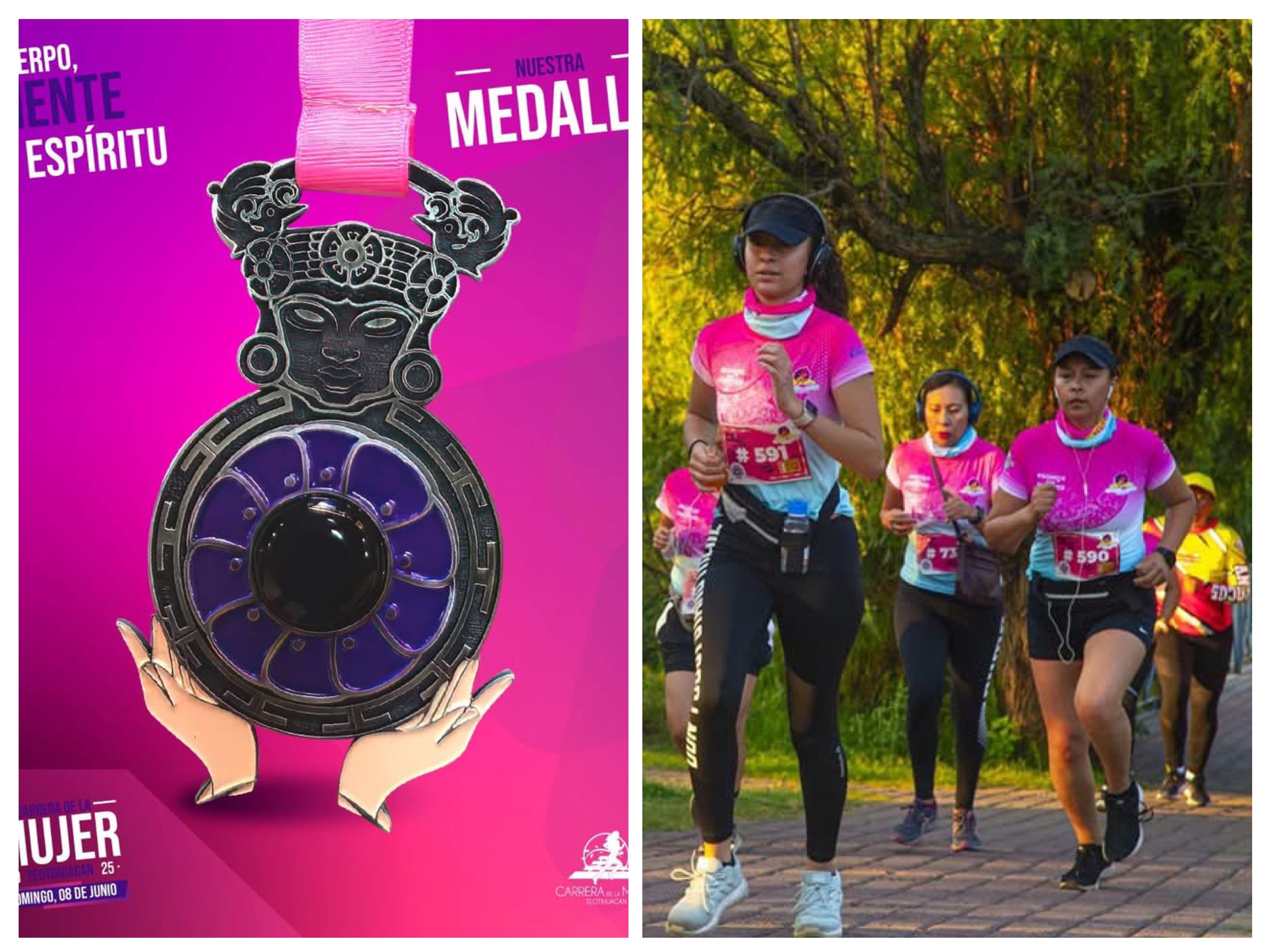 Teotihuacán se prepara para la Carrera de la Mujer 2025