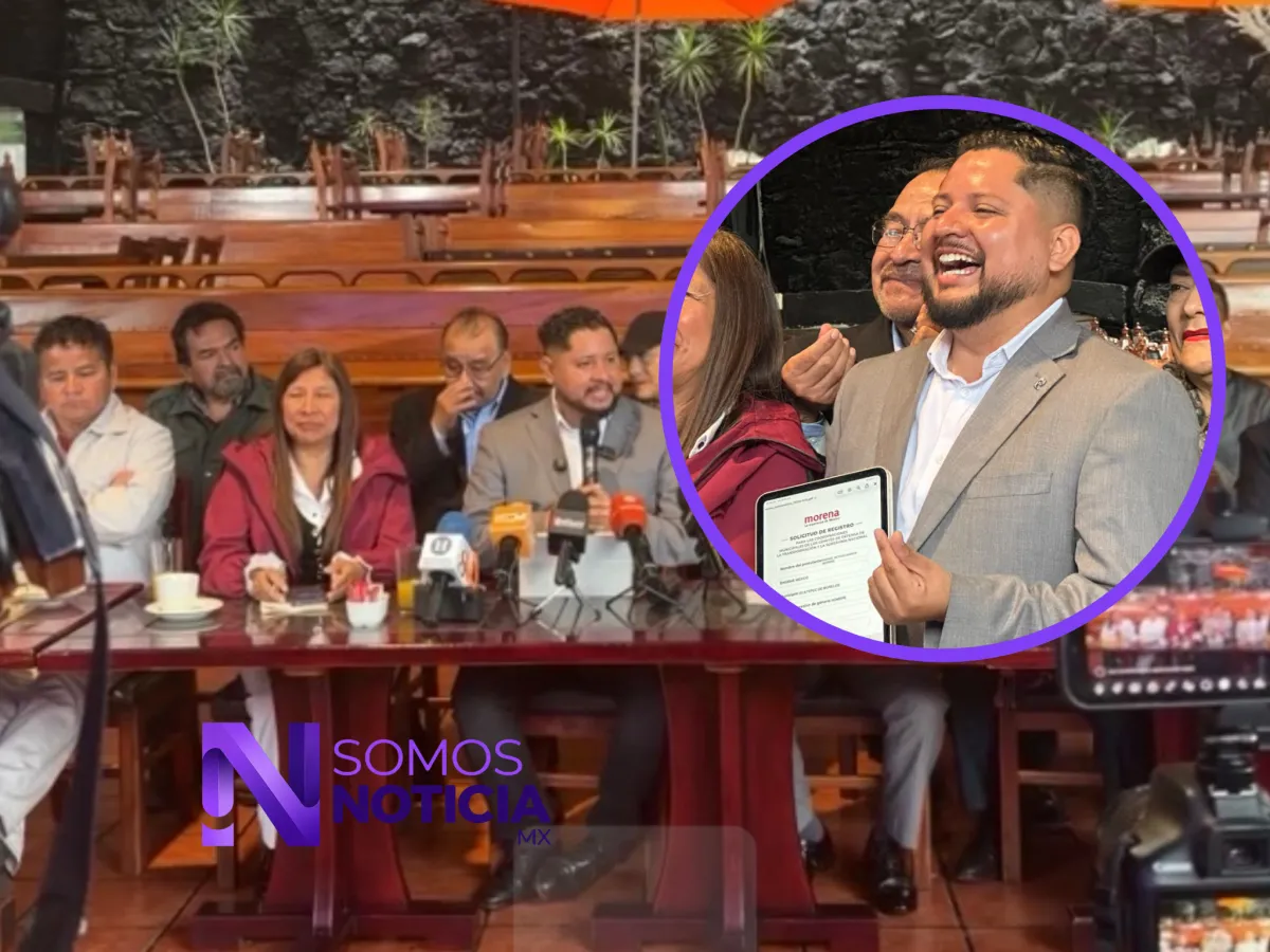 Rafael García Moreno se registra por la coordinación de Morena en Ecatepec